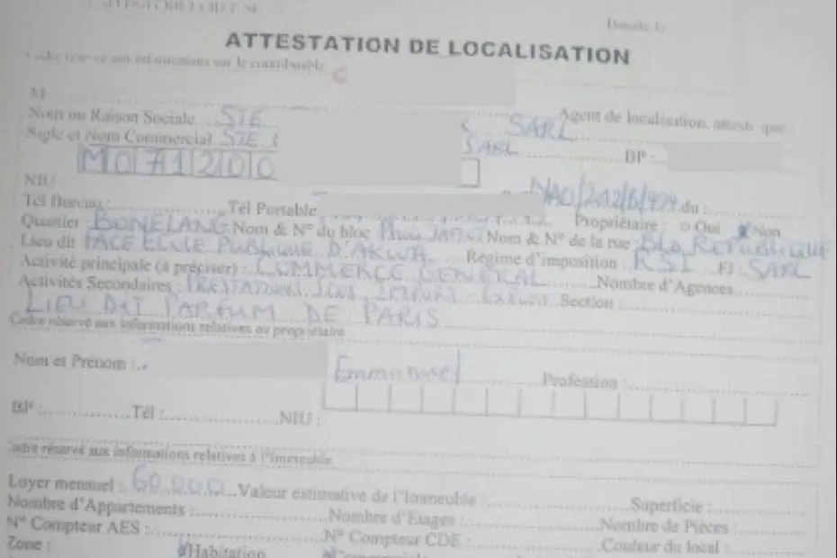 Cameroun – Entreprises : La DGI supprime les attestations de localisation
