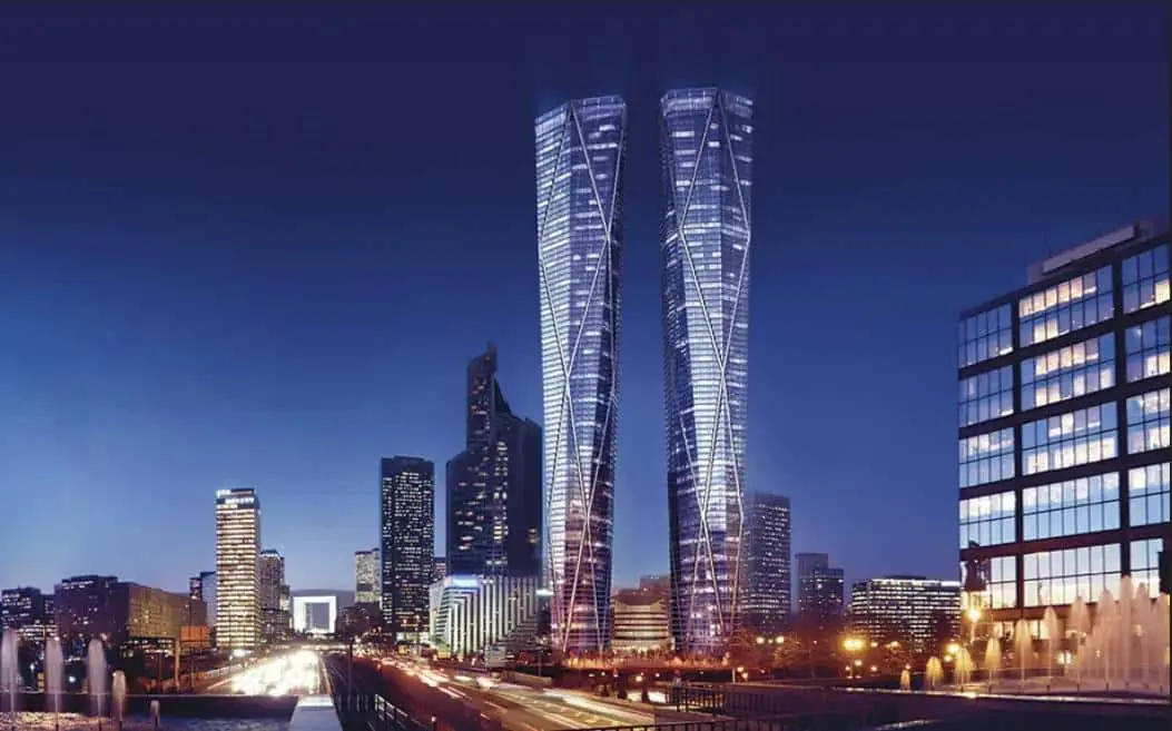 tours jumelles Hermitage Plaza