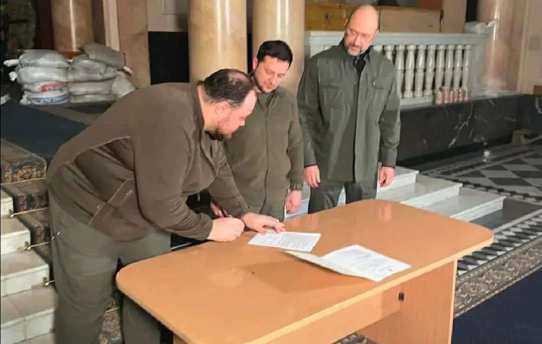 Zelenski europe signe