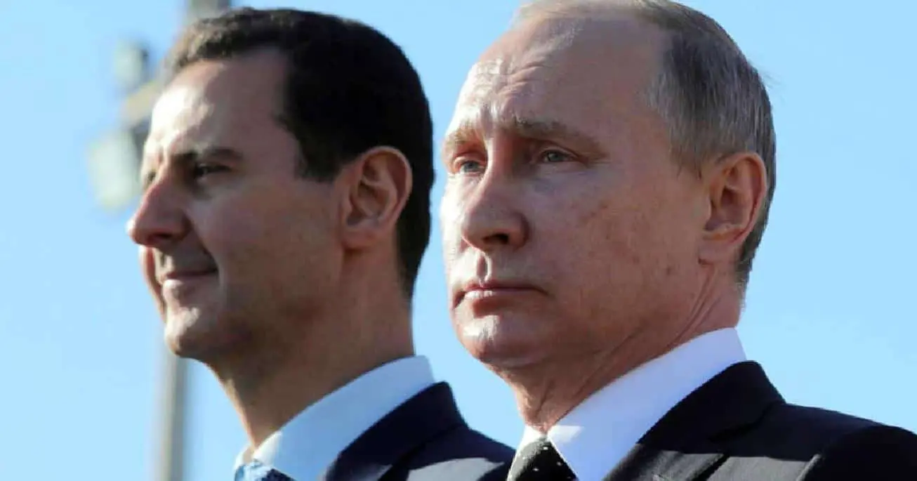 Bachar el Assad et Poutine