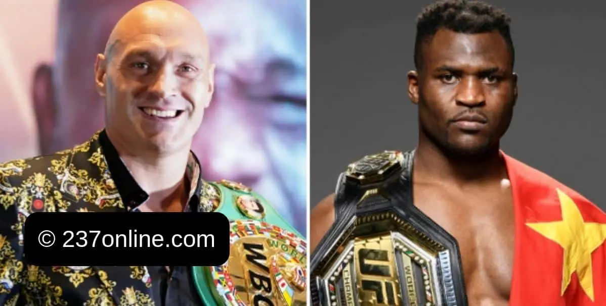 Francis Ngannou du Cameroun s’apprête à rugir sur Tyson Fury