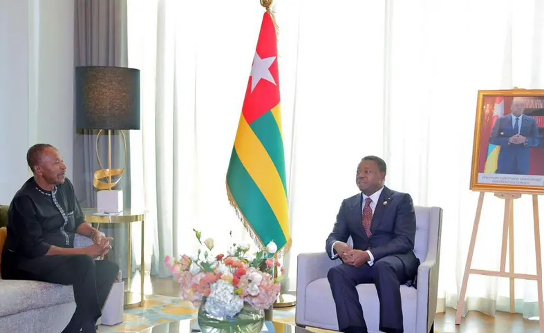 Faure Essozimna Gnassingbé et Dr Kammogne Fokam