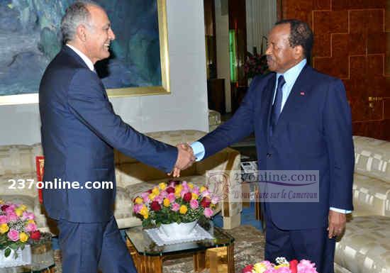 Cameroun: Un émissaire du Roi du Maroc Mohammed VI reçu par Paul BIYA