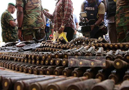 Cameroun: Des cargaisons d’arme de guerre saisies au large de Bakassi