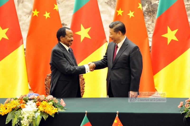 Le President Paul BIYA en Chine