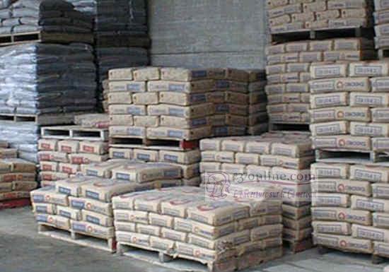 Ciments stockés