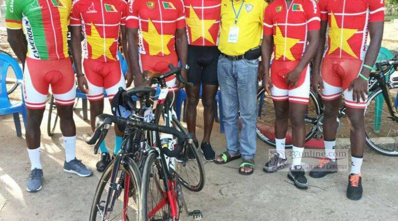 Tour cycliste international du Cameroun : Clovis Kamzong Abessolo maillot jaune de la première étape