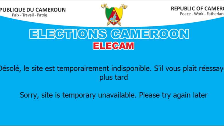 Cameroun : pourquoi le site internet d’Elecam est hors service