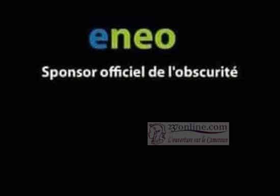 Eneo sponsor obscurité