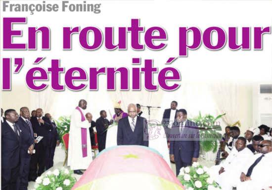 Cameroun – Obsèques: Les adieux de la République à Françoise Foning