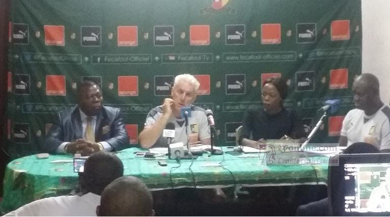 Cameroun – Hugo BROOS: «c’est moi le seul qui décide… ou je démissionne ! »