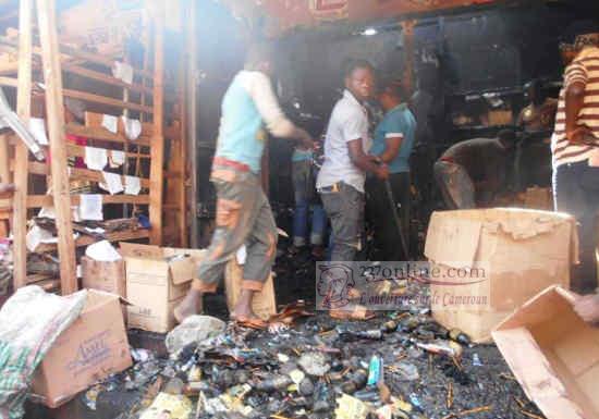 Cameroun – Marché A de Bafoussam: Une dizaine de boutiques ravagées par les flammes