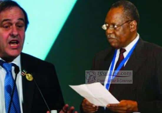 Platini et Hayatou