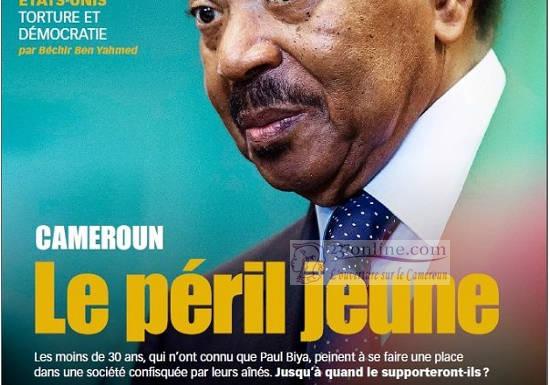 Cameroun: «Jeune Afrique appelle la jeunesse camerounaise à l’insurrection, à la révolte»