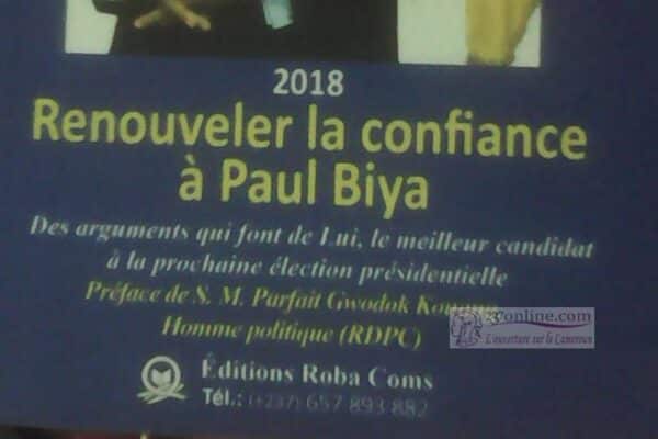 Cameroun – présidentielle 2018: le livre qui appelle à réélire Paul Biya