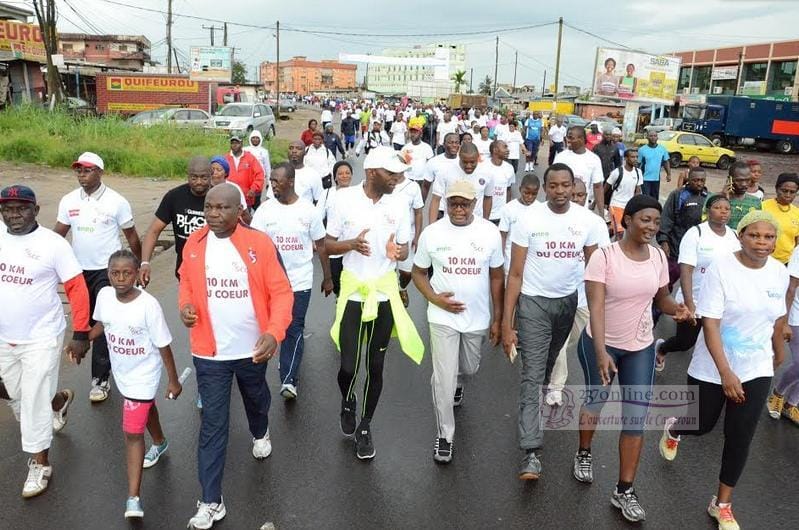10 Km du Cœur : Marche contre la mort subite dans 10 villes du Cameroun
