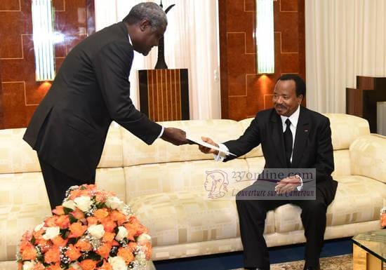 Cameroun – Tchad: Moussa Faki Mahamat, émissaire tchadien reçu au palais de l’Unité