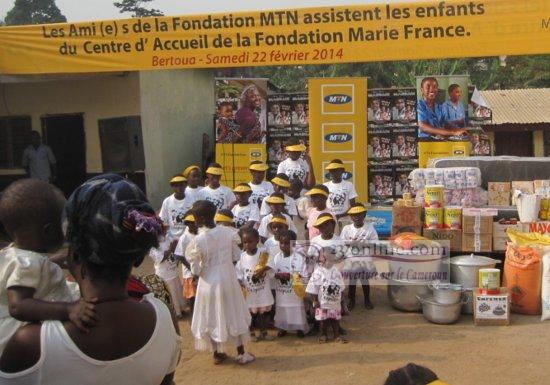 La Fondation MTN soutien des orphelins à l’Est du Cameroun