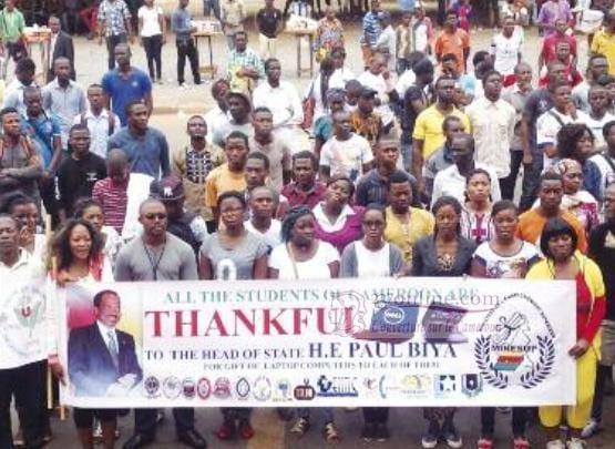 Cameroun – Don d’ordinateurs: Les étudiants soupçonnent une promesse électoraliste