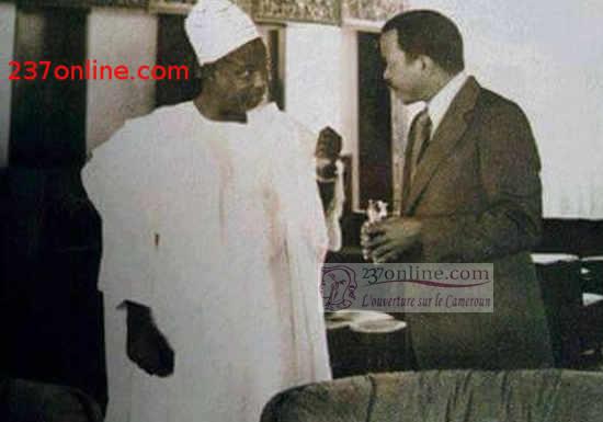 Le president Paul BIYA et Ahidjo