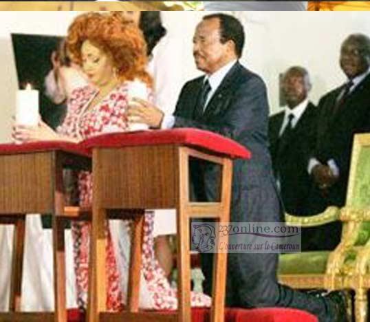 paul chantal biya action de grace