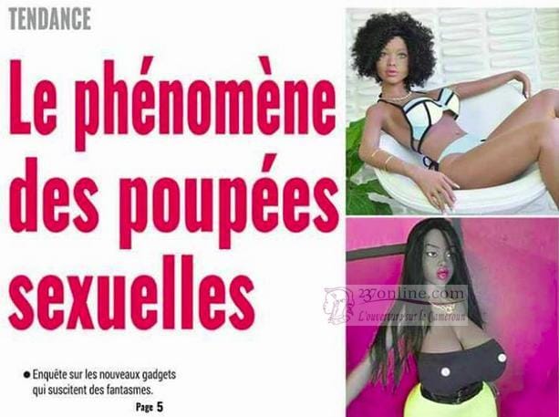 Cameroun – Fantasme : Des poupées se**x*uelles excitent la toile