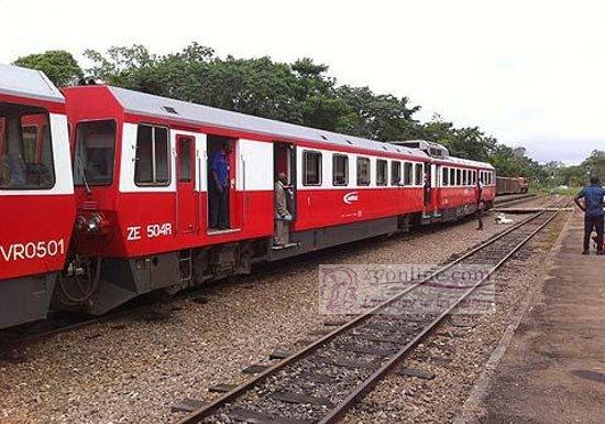 Train en marche