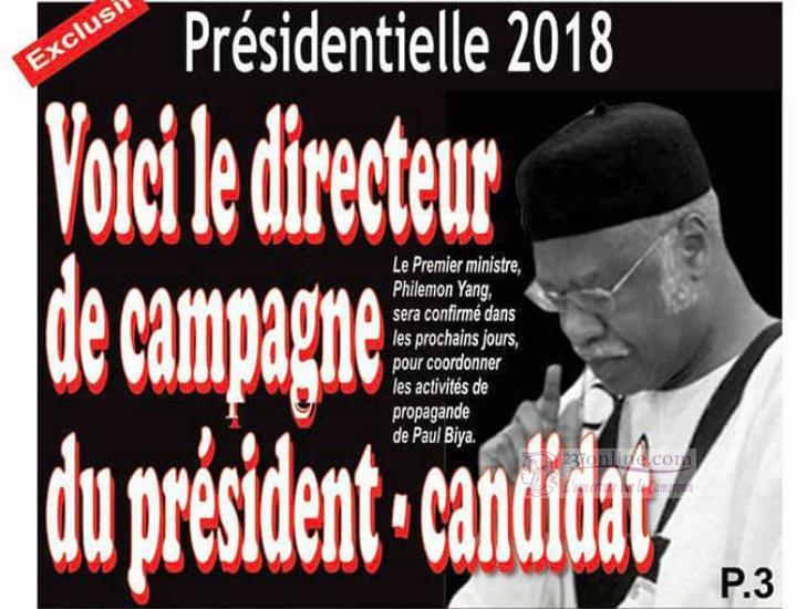 Cameroun – RDPC : Comprendre la mise à l’écart de Philémon Yang