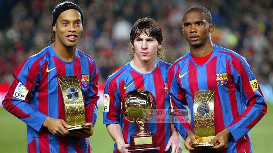 Match de gala : Eto’o invite Messi et Ronaldinho au Cameroun