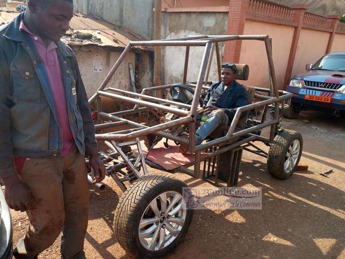 Innovation: Cédric Simen crée la première voiture Made In Cameroun 2 SM 237 voiture made in cameroun 1