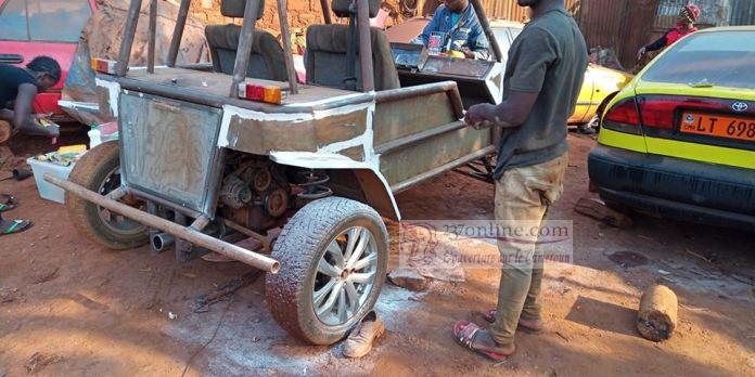 Innovation: Cédric Simen crée la première voiture Made In Cameroun 3 SM 237 voiture made in cameroun 2