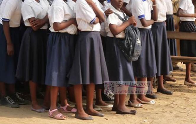 filles eleves lycee