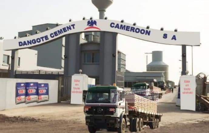 Ciment : les ventes de Dangote Cameroon chutent de 10 % au 1er trimestre 2019