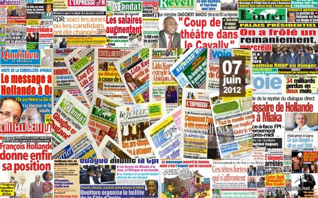 Le bras de fer Soro/Soumahoro pour la présidence de l’APF fait la Une des journaux ivoiriens