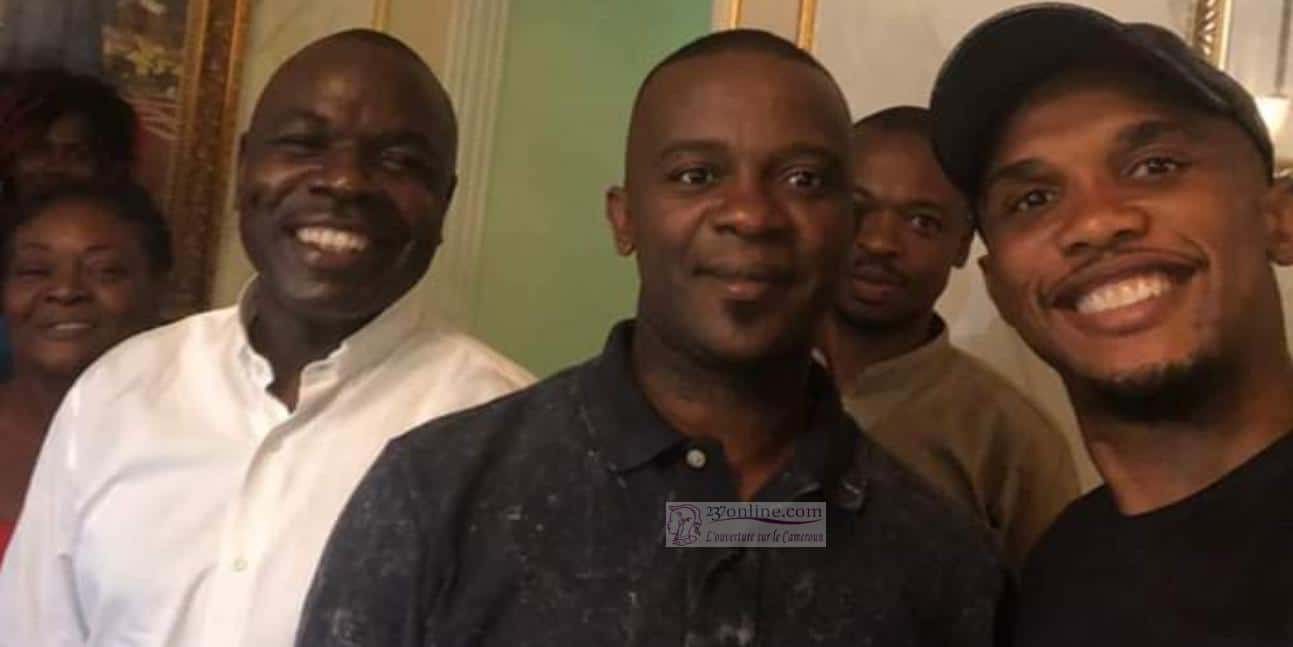 Ernest Obama, Amougou Belinga et Samuel Etoo