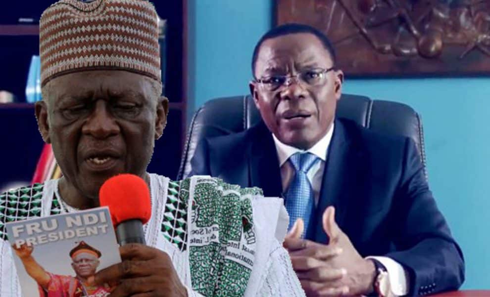 John Fru Ndi et Maurice Kamto