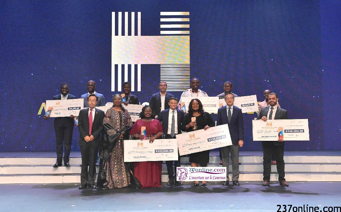 Un million de dollars américains remis à des entrepreneurs africains à l’occasion de la grande finale de  l’initiative « Africa Netpreneur Prize » de la Fondation Jack Ma