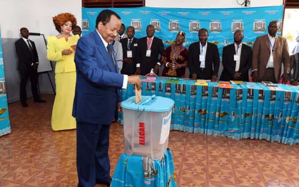 Paul BIYA vote