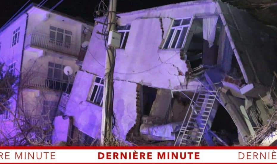 Le Gouvernement Turc fournira toutes les aides nécessaires aux victimes du séisme d'Elazig