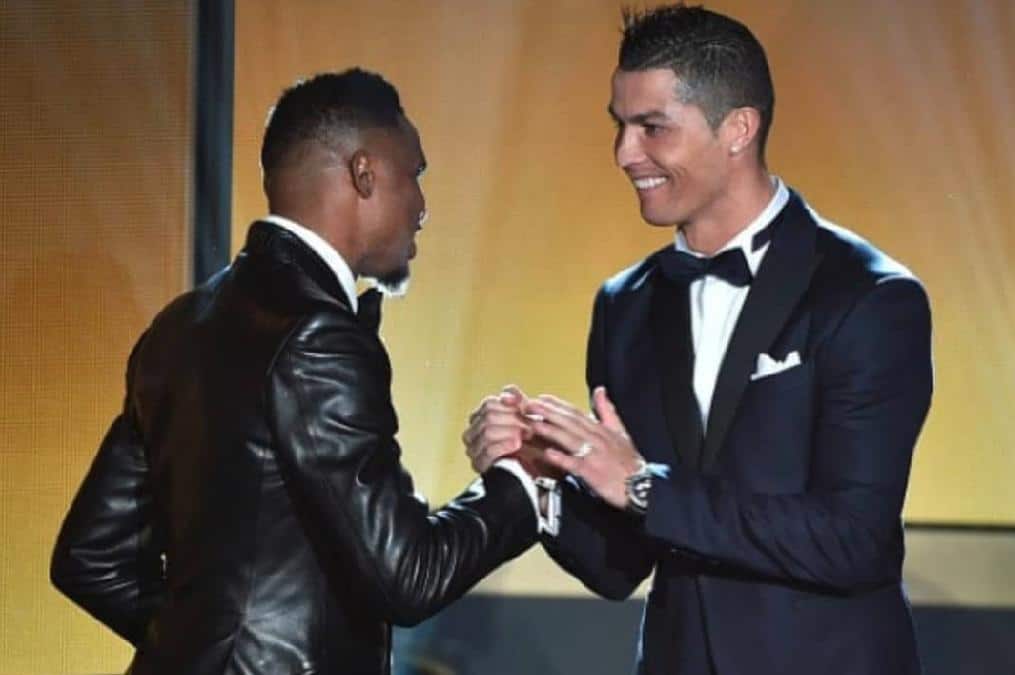 Samuel Eto'o et Ronaldo