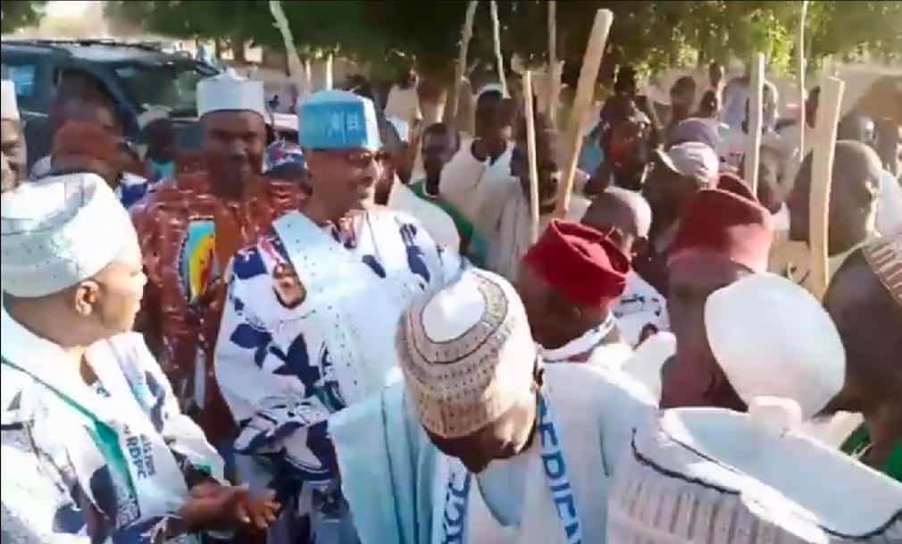 Hamadou Sali en campagne