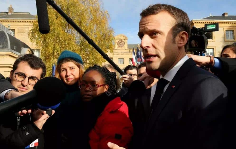 Macron le president gamin