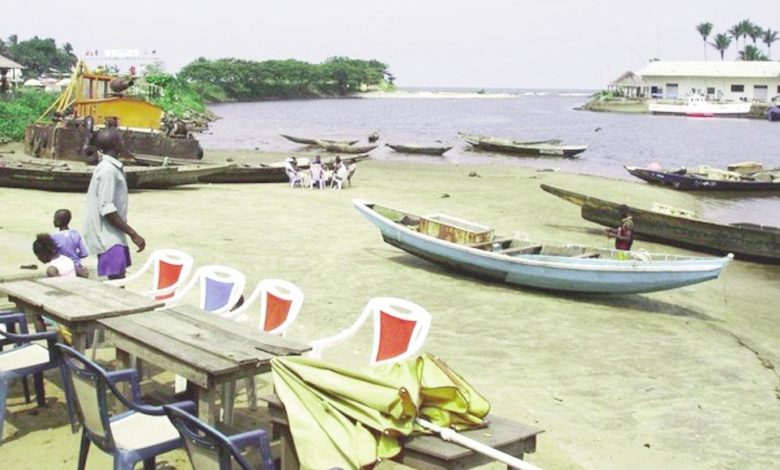 kribi bord de la mer