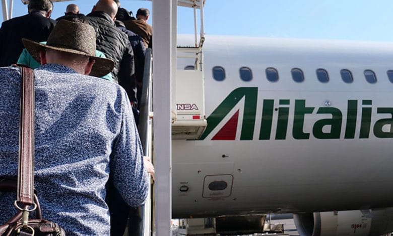 Voyageurs italiens venant en Afrique