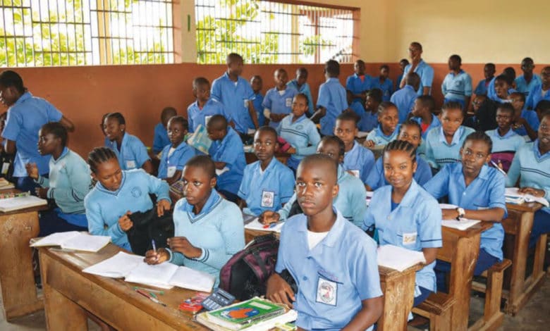 Des élèves en classe