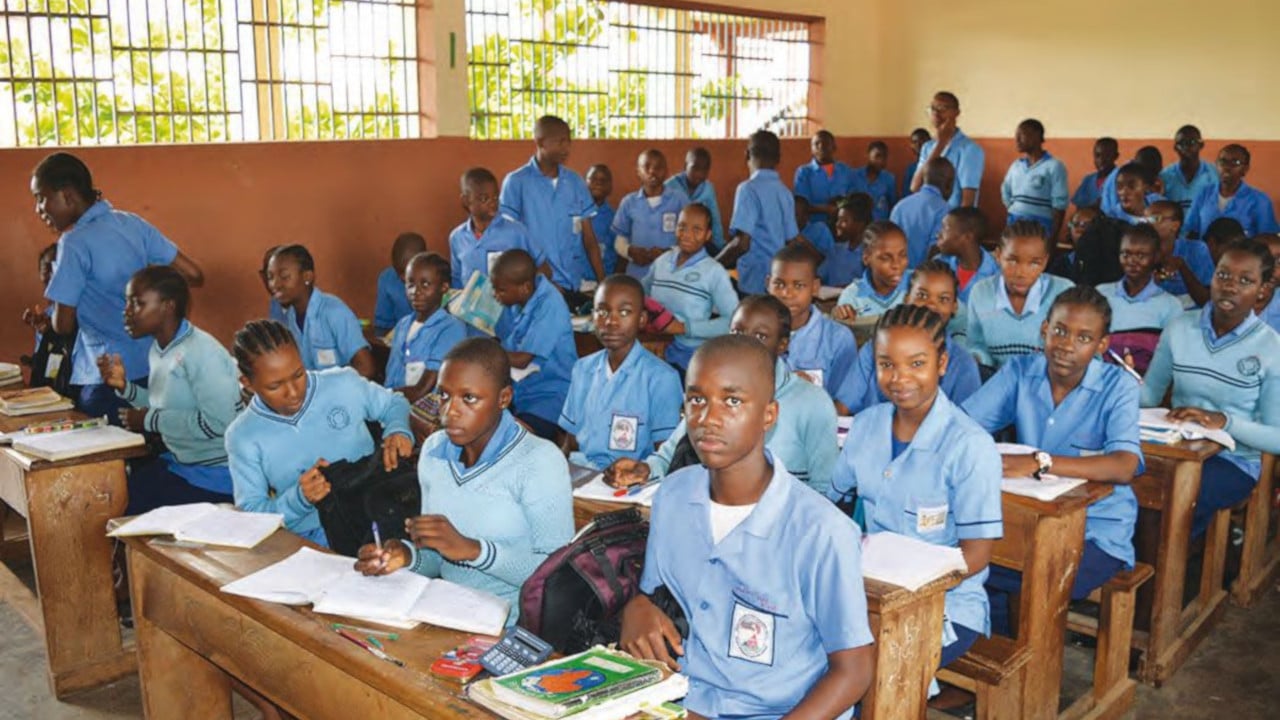 Des élèves en classe