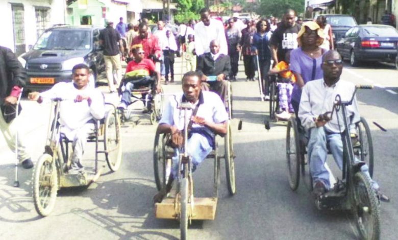 Course handicapé