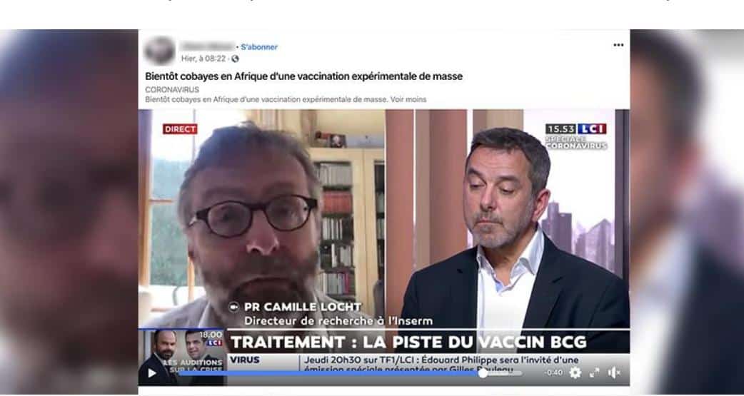 Covid-19 : Non, un vaccin ne sera pas testé seulement en Afrique (FactCheck)