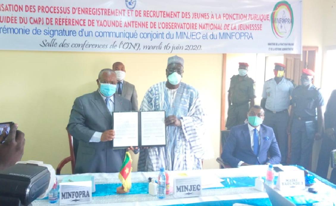 Cameroun : le Minfopra et le Minjec s’associent pour faciliter les inscriptions aux concours nationaux