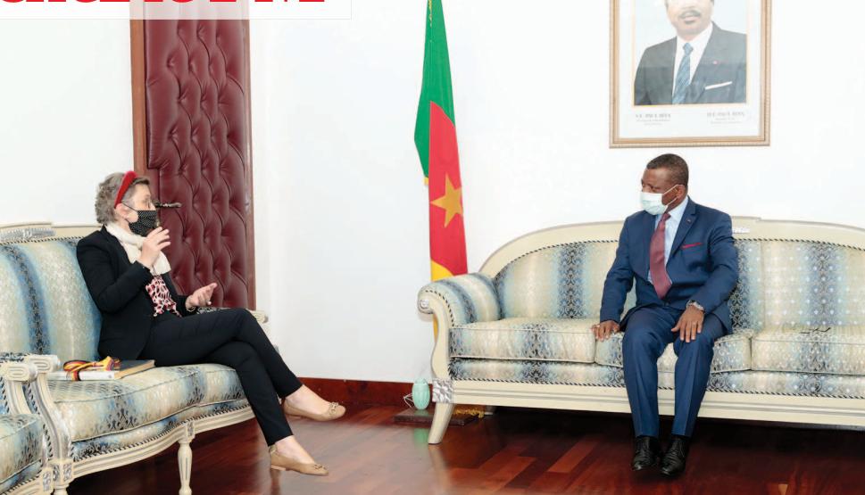 S.E Corrina Fricke, le nouvel ambassadeur d’Allemagne au Cameroun chez le PM